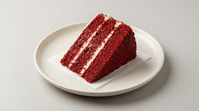 Red velvet cake.