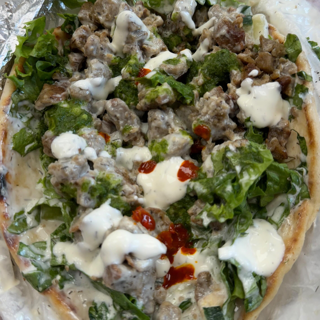 Lamb gyro.